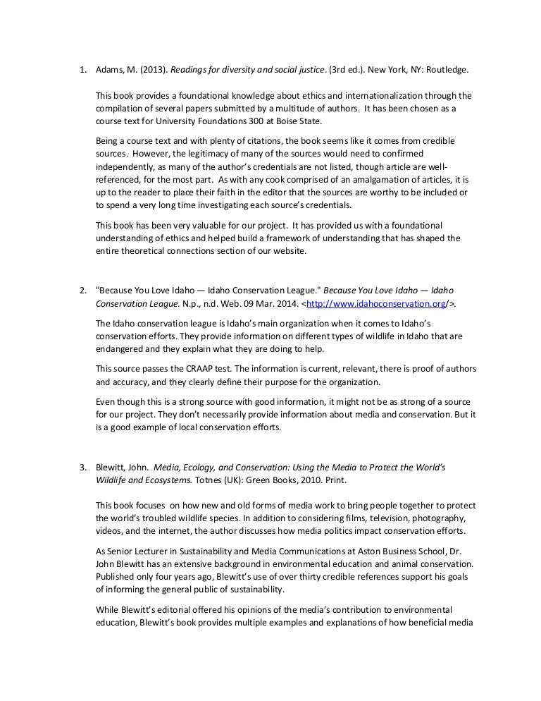 annotated bibliography craap test annotated bibliography craap test